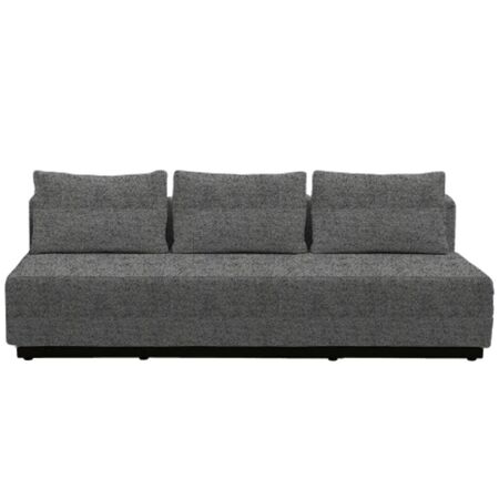 Softline A/S Softline Nevada 3-P Schlafsofa Felt Melange - 620 Stone Grey