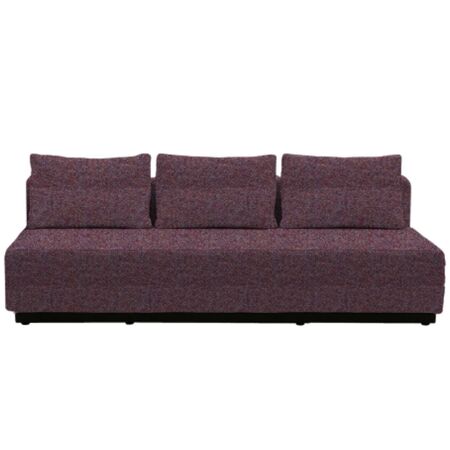 Softline A/S Softline Nevada 3-P Schlafsofa Felt Melange - 640 Purple
