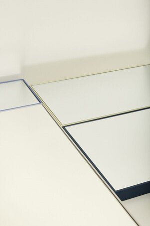 Hubsch Shine Mirror- X-Large Grey