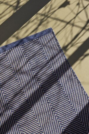 Huebsch Mellow Runner Blue