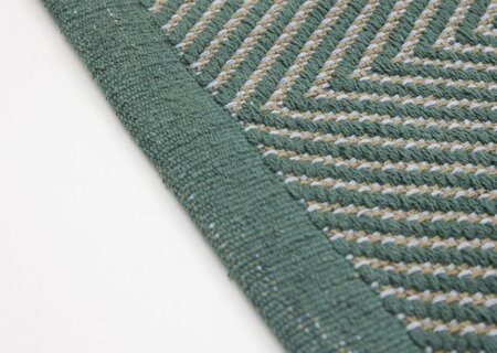 Huebsch Mellow Rug Green
