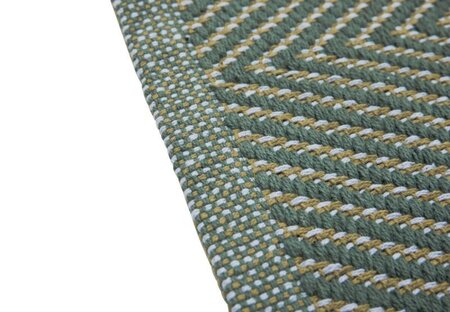 Huebsch Mellow Rug Green
