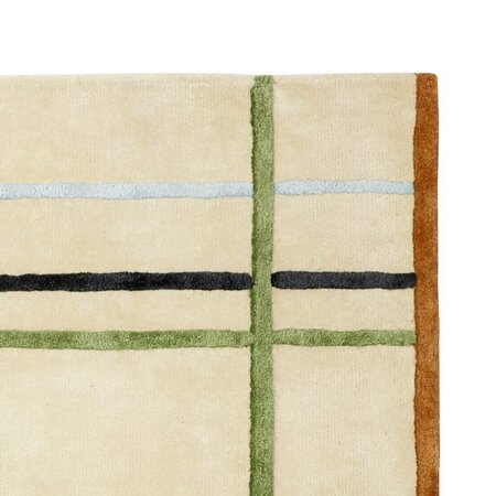 Huebsch Fluffy Rug Beige/Multicolour