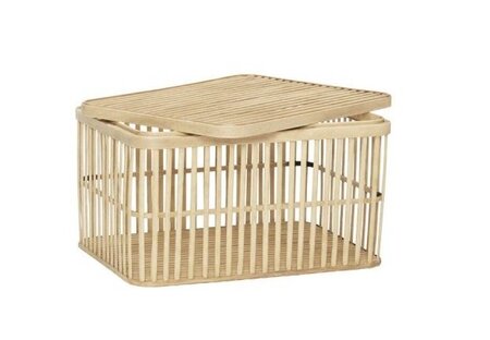 Huebsch Cheery Baskets Natural (set of 2)