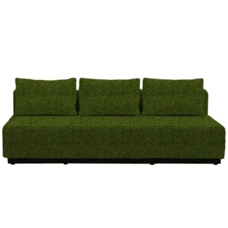 Softline A/S Softline Nevada 3-P Schlafsofa Felt Melange - 855 Olive
