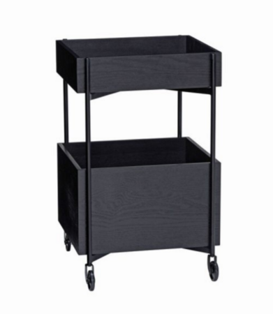 Hübsch Fresh - Servierwagen - Schwarz