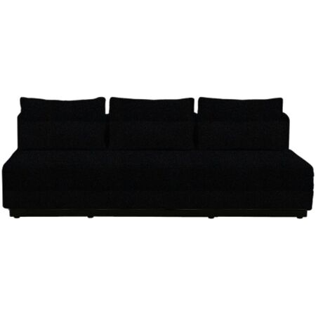 Softline A/S Softline Nevada 3-P Schlafsofa Felt - 636 Black