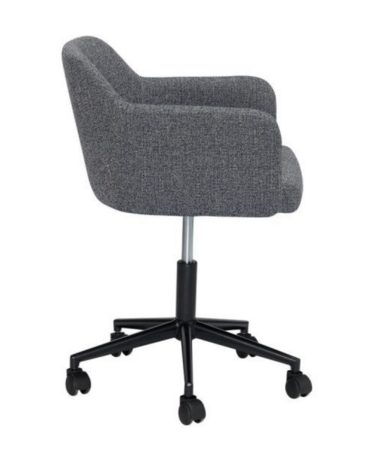 Hübsch Rest - Bürostuhl - Dunkelgrau