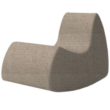 Softline A/S Softline Grand Prix Schaukelsessel Felt Melange - 619 Sand