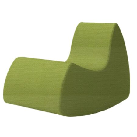 Softline A/S Softline Grand Prix XL Schaukelsessel Felt - 579 Green