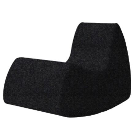 Softline A/S Softline Grand Prix XL Schaukelsessel Felt Melange - 610 Anthracite
