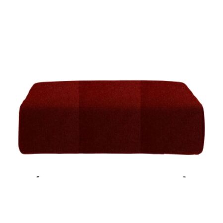 Softline A/S Softline Lotus Hocker Klein Felt Melange - 297 Dark Red