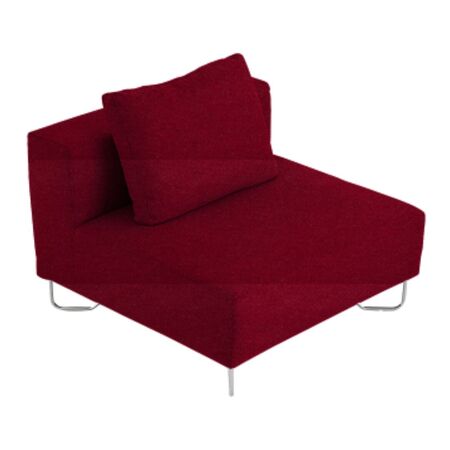 Softline A/S Softline Lotus Sofa Mittelmodul Felt - 622 Rust Red