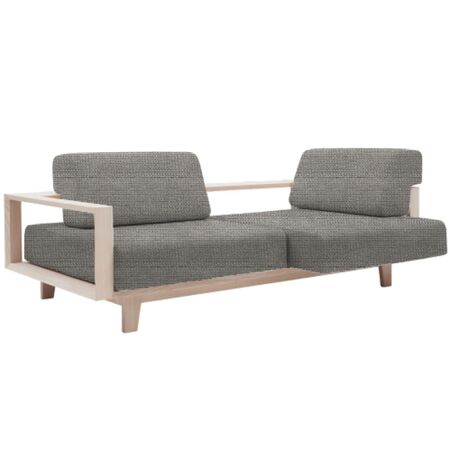 Softline A/S Softline Wood Schlafsofa / Sofa Griffon - 995-FE Light Grey