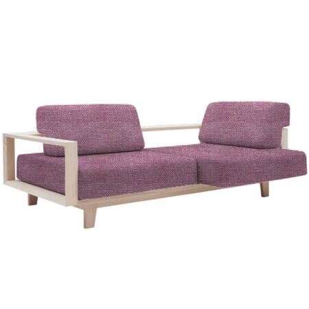 Softline A/S Softline Wood Schlafsofa / Sofa Griffon - 995-TE Violet