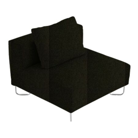 Softline A/S Softline Lotus Sofa Mittelmodul Felt Melange - 294 Bronze Green