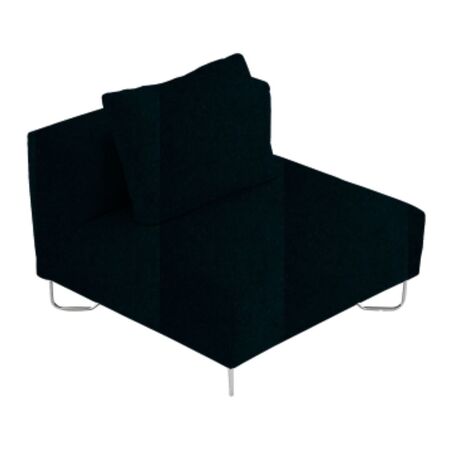 Softline A/S Softline Lotus Sofa Mittelmodul Felt Melange - 295 Dark Green