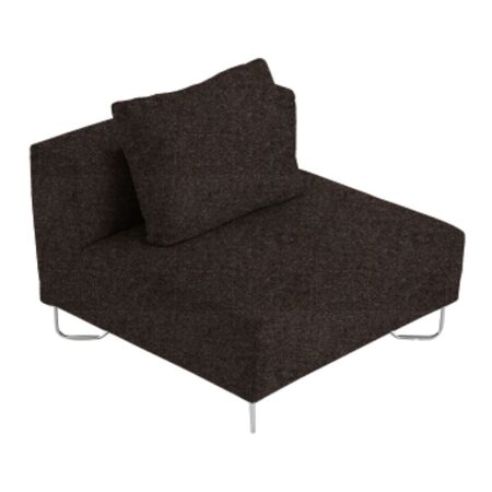 Softline A/S Softline Lotus Sofa Mittelmodul Felt Melange - 635 Brown