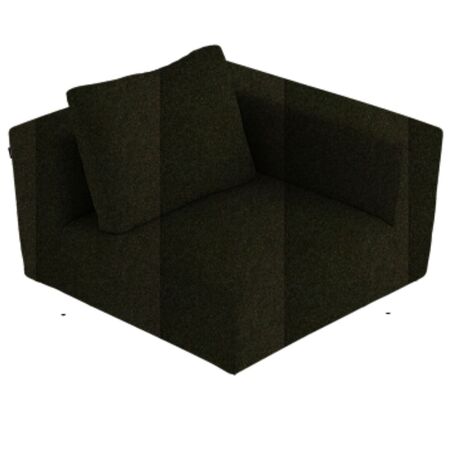 Softline A/S Softline Lotus Sofa Eckmodul Felt Melange - 294 Bronze Green