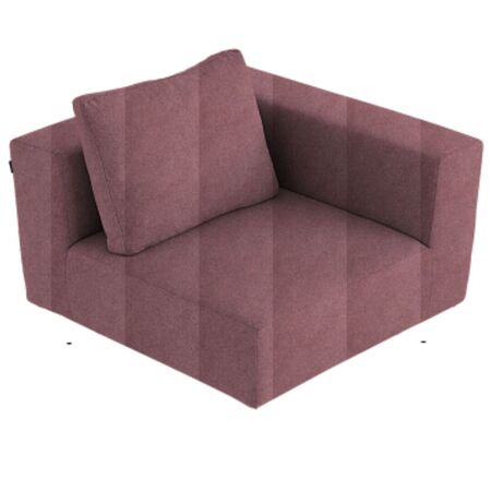 Softline A/S Softline Lotus Sofa Eckmodul Felt Melange - 299 Antique Pink