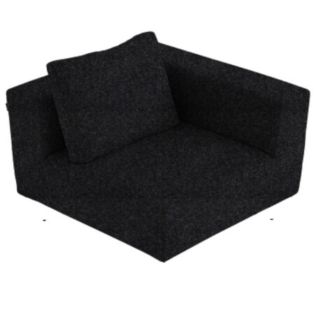 Softline A/S Softline Lotus Sofa Eckmodul Felt Melange - 610 Anthracite