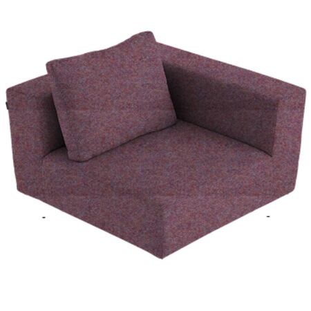 Softline A/S Softline Lotus Sofa Eckmodul Felt Melange - 640 Purple