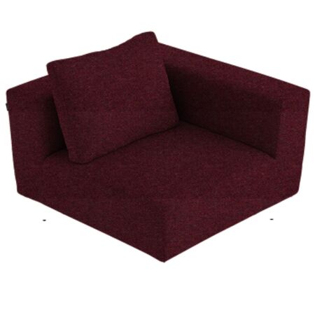 Softline A/S Softline Lotus Sofa Eckmodul Felt Melange - 651 Eggplant