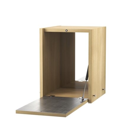 String Furniture  Kleiner Schrank B 28 x T 30 x H 38 cm Eiche