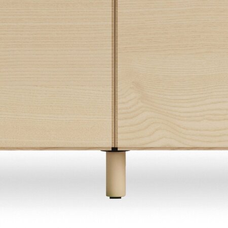 String Furniture Verbindungsbein für Relief-Kommode - Esche