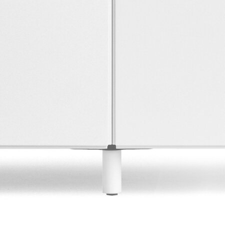 String Furniture Verbindungsbein für Relief-Kommode - Weiß