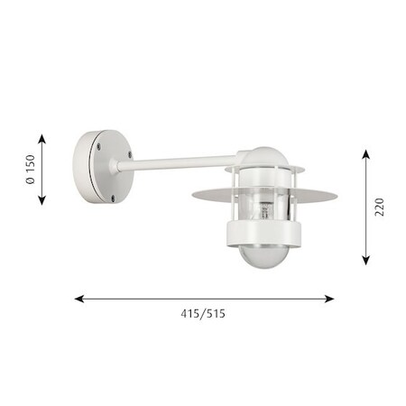 Louis Poulsen Albertslund Wandleuchte