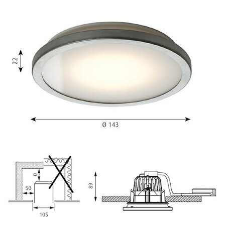 Louis Poulsen Munkegaard Mini Deckenleuchte