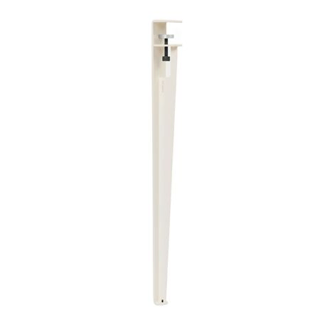TIPTOE Table Legs Tiptoe Cream White , H: 75 cm