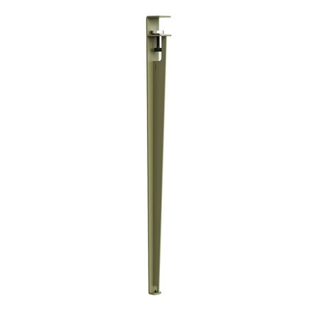 TIPTOE Table Legs Tiptoe Khaki Green , H: 90 cm