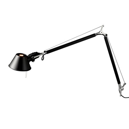 Artemide Tolomeo Tavolo Tischleuchte mit Tischklemme - Schwarz