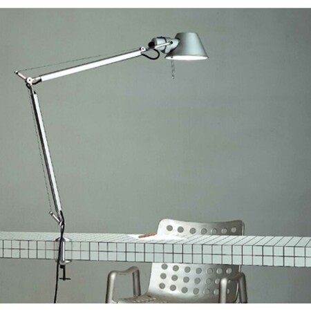 Artemide Tolomeo Tavolo Tischleuchte mit Tischklemme - Aluminium