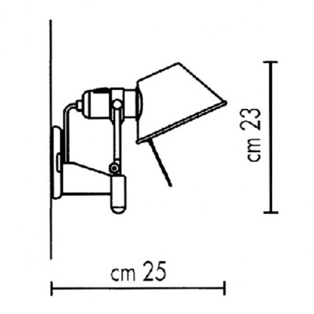 Artemide Tolomeo Faretto Wandleuchte