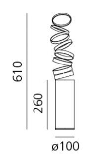 Artemide, Artemide Decomposé Tavolo Tischleuchte
