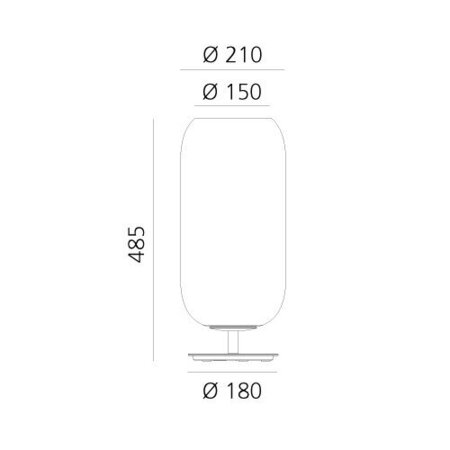 Artemide Gople Table
