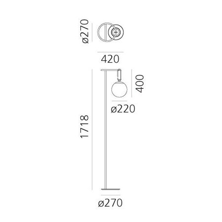 Artemide nh 22 Floor