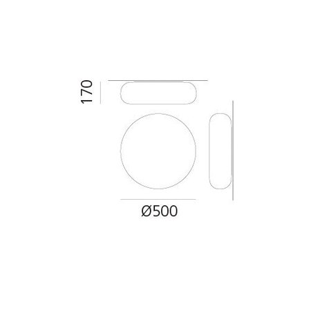 Artemide Itka Wall/Ceiling