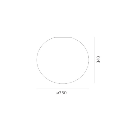 Artemide Dioscuri wall/ceiling Lamp