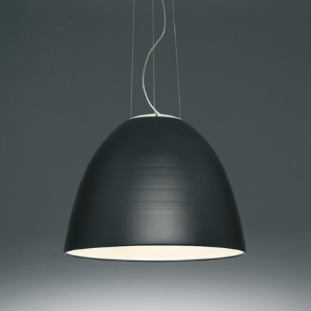 Artemide Nur 1618 Pendelleuchte - Ohne LED - Anthrazit Grau