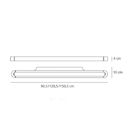 Artemide Talo LED 120 Nicht Dimmbar Wandleuchte