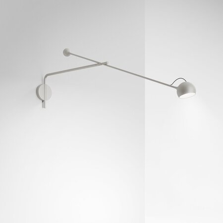 Artemide Ixa L - Wandleuchte - Weissgrau