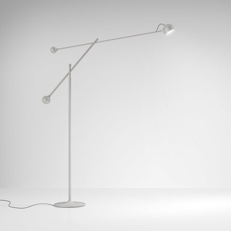 Artemide Ixa - Stehleuchte - Weissgrau