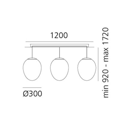 Artemide Stellar Nebula Linear - Pendelleuchte