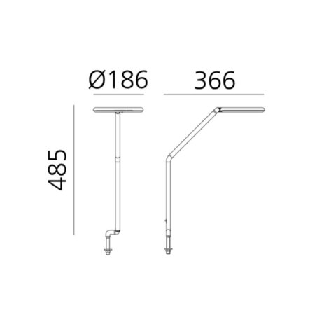Artemide Vine Light - Tischleuchte fixiert