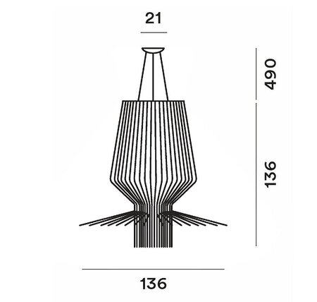 Foscarini Allegretto Assai Sospensione