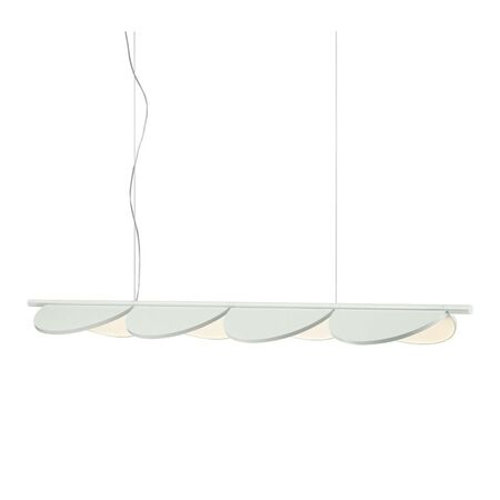 Flos Pendelleuchte Almendra Linear S4 von Flos  Off-White